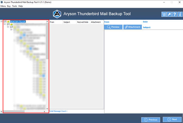 Thunderbird Backup Tool