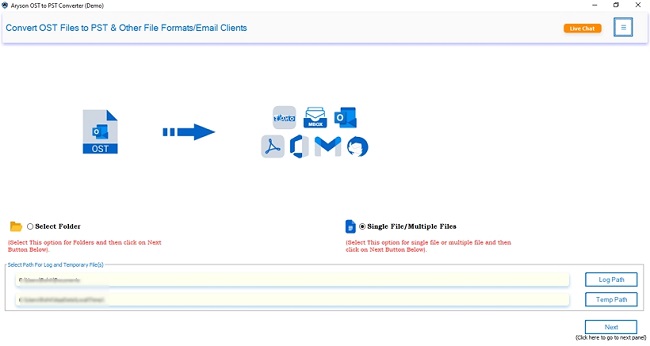 Run OST to PST Converter