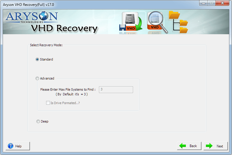 choose the recovery mode