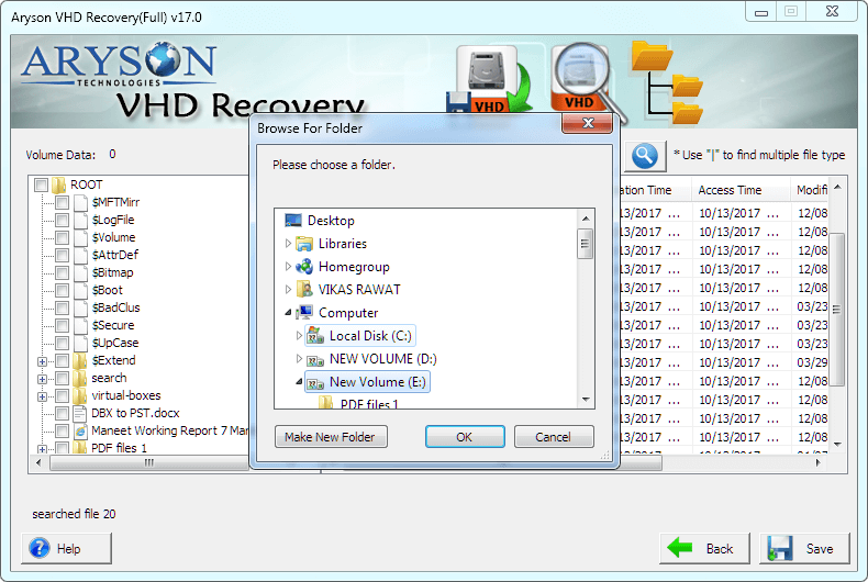 choose the recovery mode
