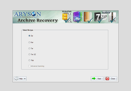 Aryson Archive Recovery Windows 11 download