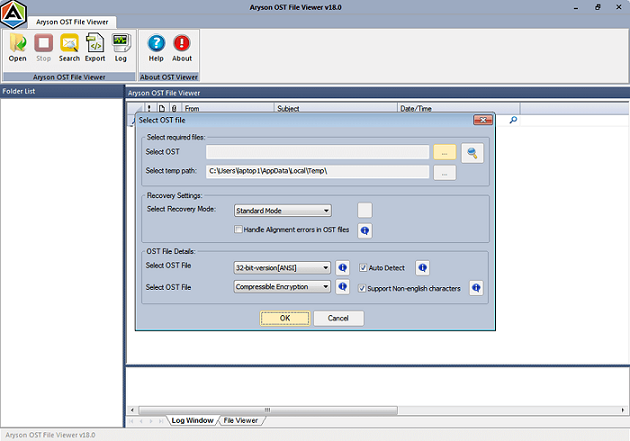 Try OST Viewer to Open OST File