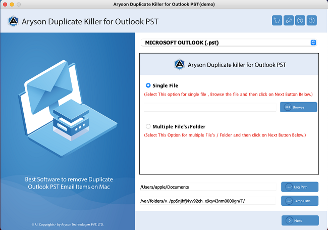 Aryson Duplicate Killer for Outlook Windows 11 download