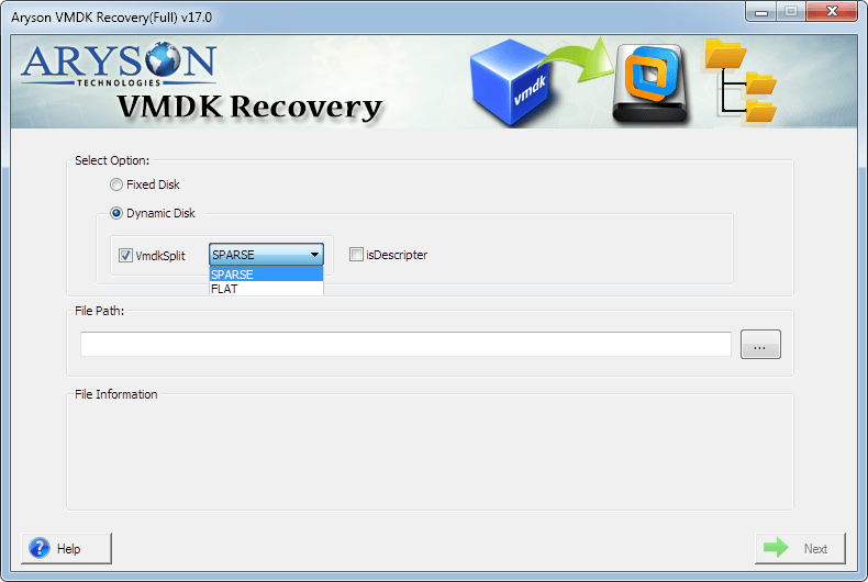 Aryson VMDK Recovery Windows 11 download