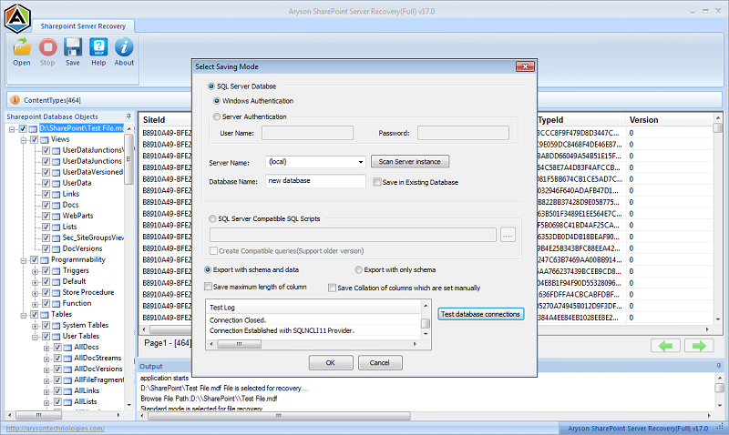 SharePoint Server Recovery