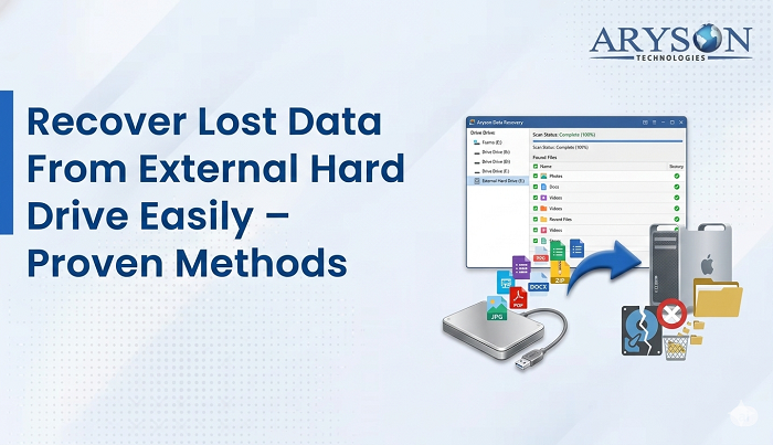 Recover Lost Data from External Hard Drive Easily
