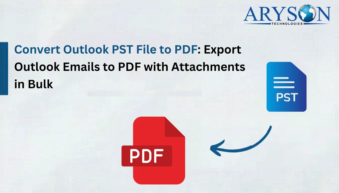 Convert Outlook PST File to PDF