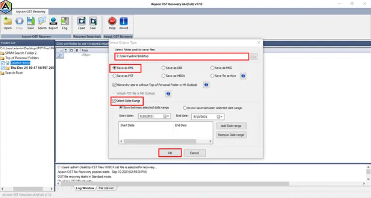 Select PST