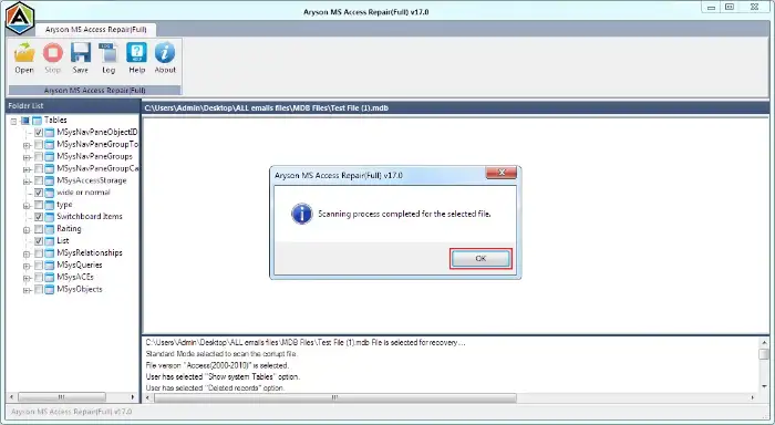 preview recovered files