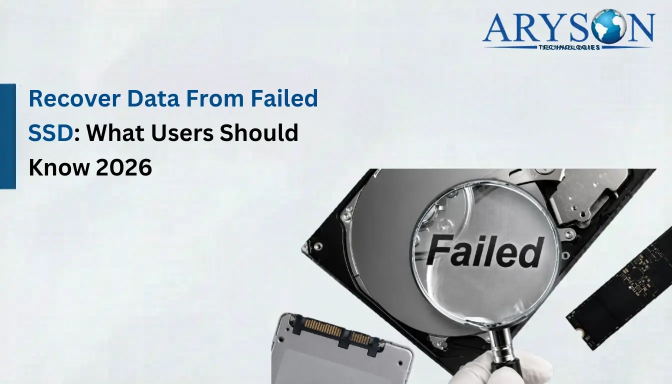 Recover Data From Failed SSD